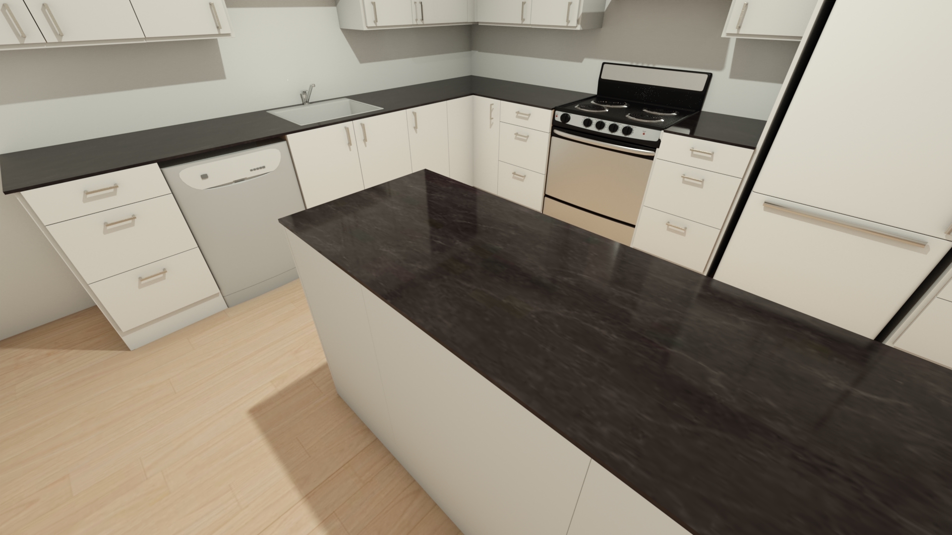 Oasis Kitchen Black Amani5