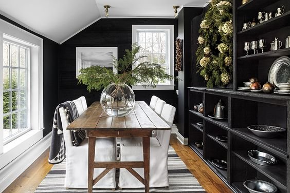 Holiday Kitchen Gold Decorations