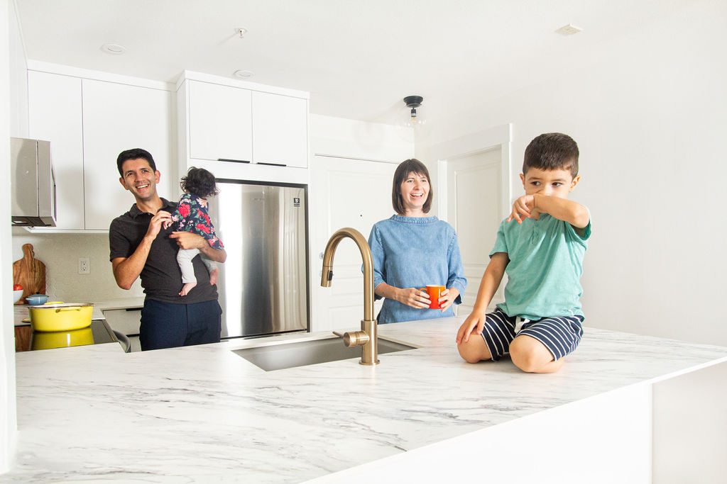 Satisfied Owners of the New Renovated Kitchen in Vancouver | Oasis Custom Kitchens