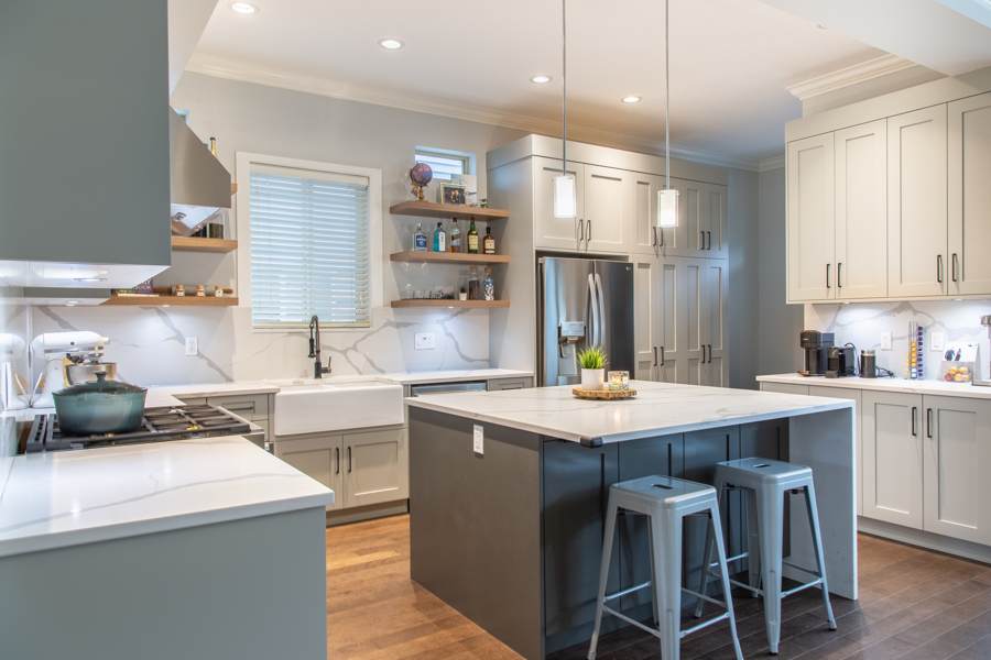 Vancouver kitchen renovation ceiling
