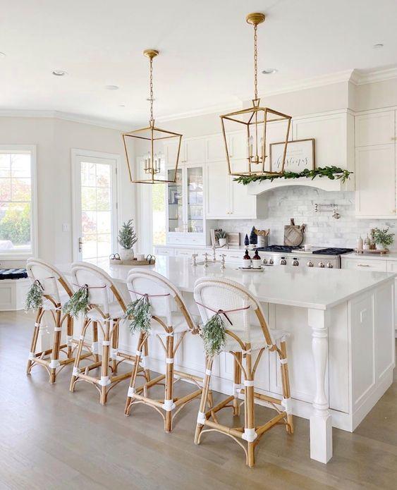 Holiday White Kitchen