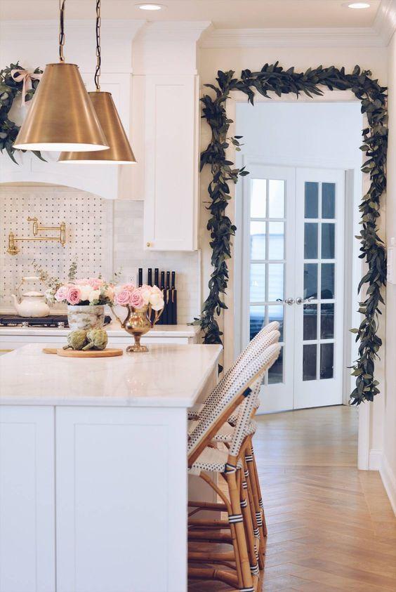 Holiday Pink Kitchen